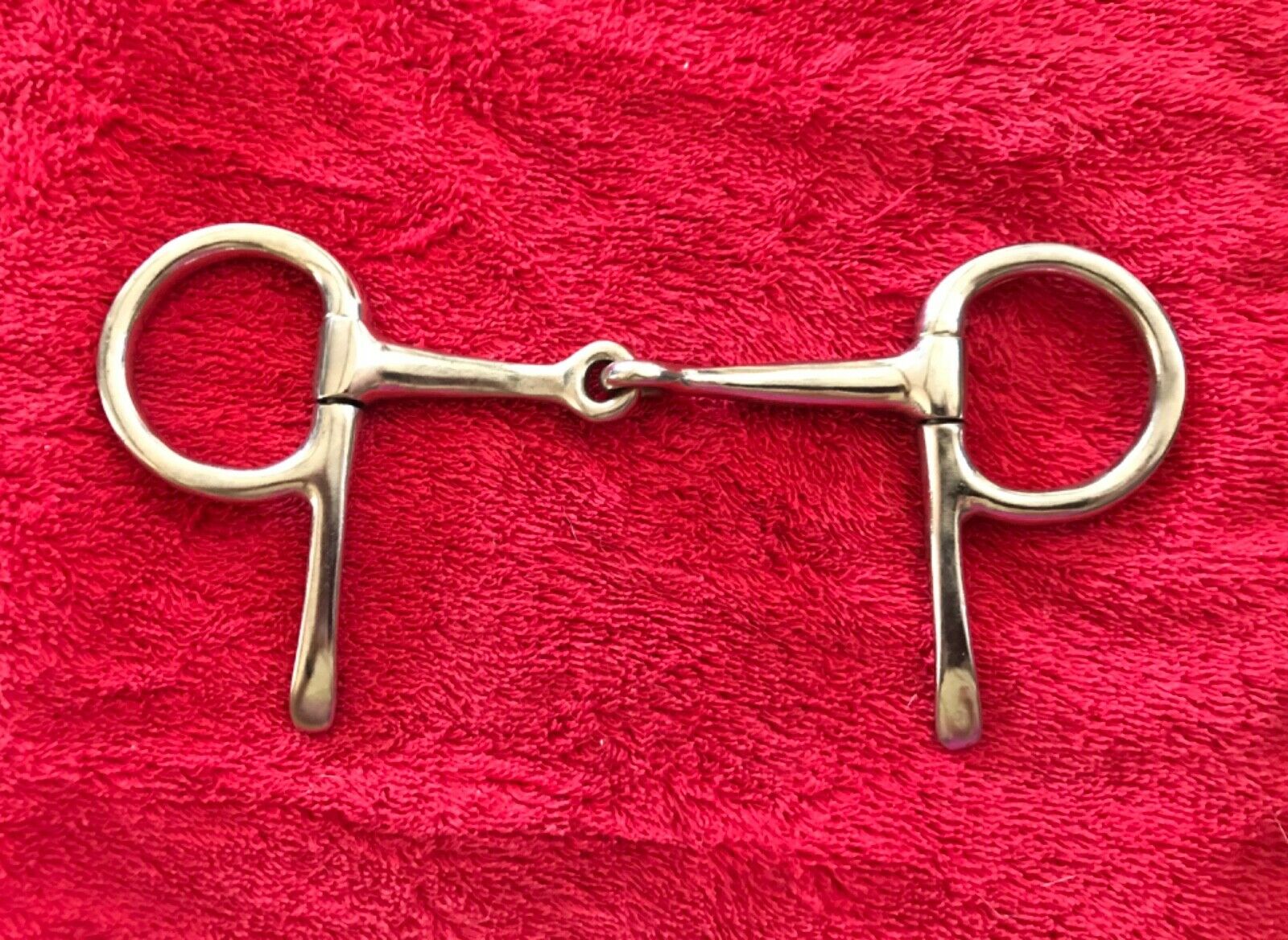 3 1/2" SS Half Cheek Snaffle Driving Bit Mini or Small Pony